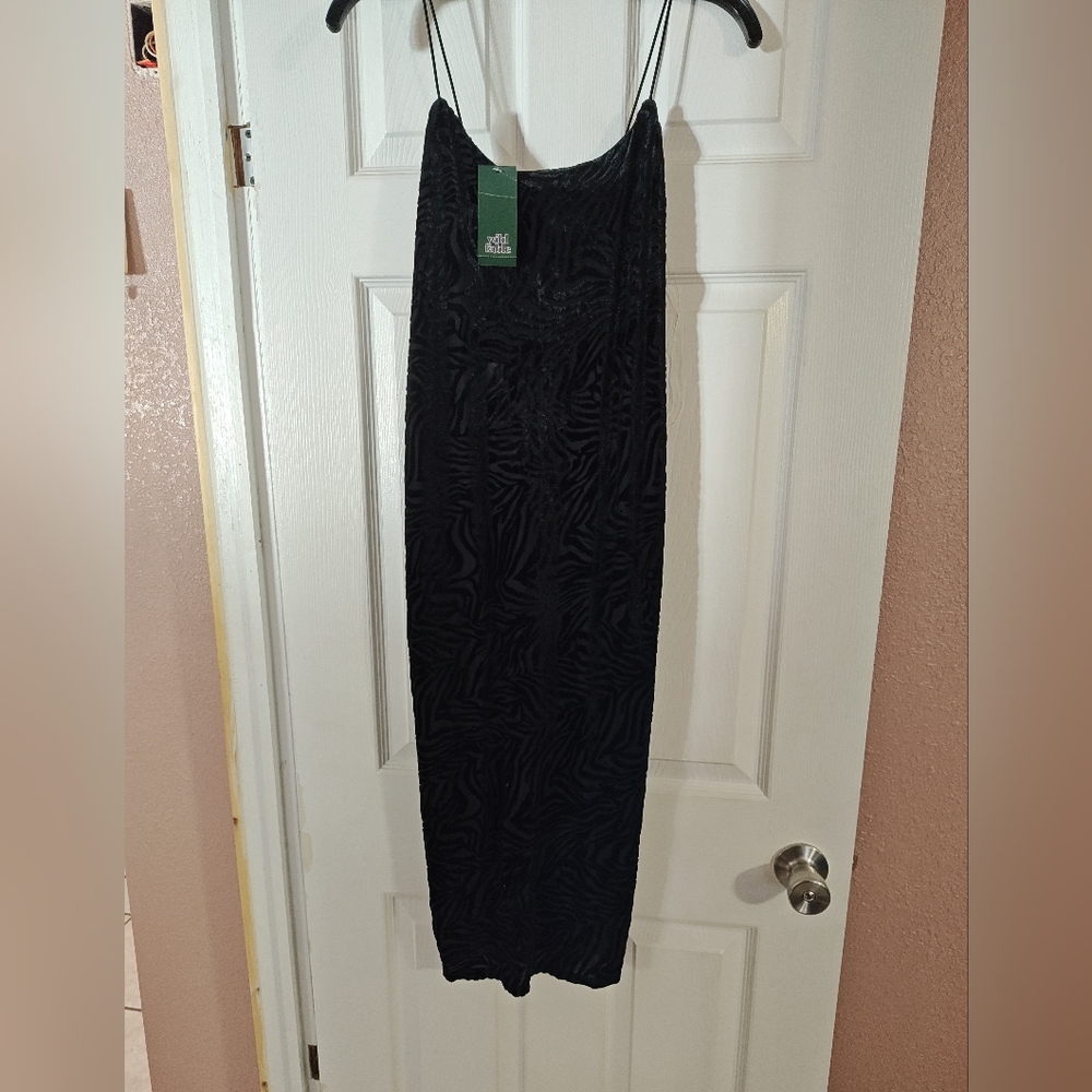 Women's New black Wild Fable spaghetti strap dress